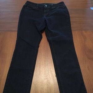 Ann Taylor Women's Size 10 Curvy Jeans Dark Wash